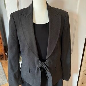 Anne Klein Charcoal Women's Blazer